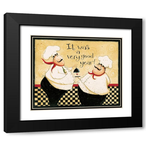 Very Good Year Black Modern Wood Framed Art Print with Double Matting by DiPaolo, Dan