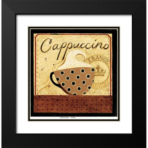 Cappuccino Black Modern Wood Framed Art Print with Double Matting by DiPaolo, Dan