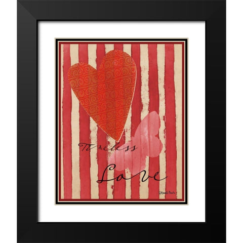 Timeless Love 2 Black Modern Wood Framed Art Print with Double Matting by DiPaolo, Dan