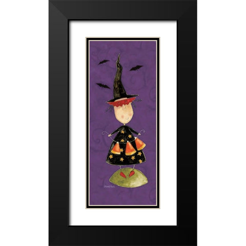 Trixies Sister Black Modern Wood Framed Art Print with Double Matting by DiPaolo, Dan