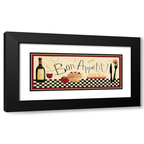 In The Kitchen Black Modern Wood Framed Art Print with Double Matting by DiPaolo, Dan