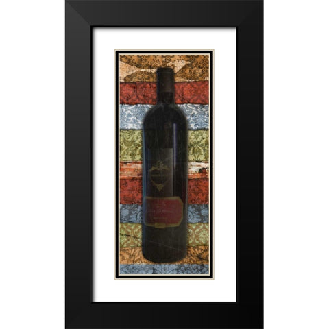 Vin Silo 2 Black Modern Wood Framed Art Print with Double Matting by Stimson, Diane