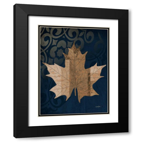 Maple Black Modern Wood Framed Art Print with Double Matting by Stimson, Diane