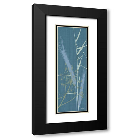 Grasses 2 Black Modern Wood Framed Art Print with Double Matting by Stimson, Diane