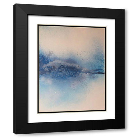 Mysterious Land Black Modern Wood Framed Art Print with Double Matting by Debs, Emma Catherine