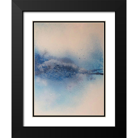 Mysterious Land Black Modern Wood Framed Art Print with Double Matting by Debs, Emma Catherine
