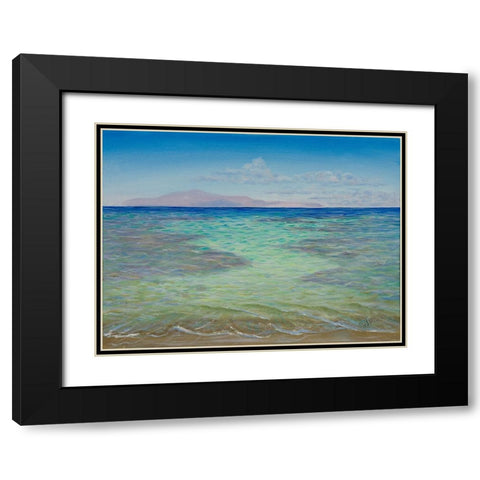 Secrets Of Choice Black Modern Wood Framed Art Print with Double Matting by Johnson, Elizabeth