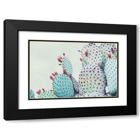 Green Crush VI Black Modern Wood Framed Art Print with Double Matting by Urquhart, Elizabeth