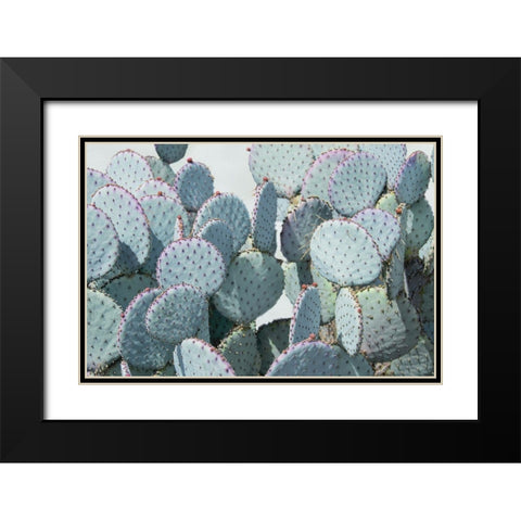 Green Crush VIII Black Modern Wood Framed Art Print with Double Matting by Urquhart, Elizabeth