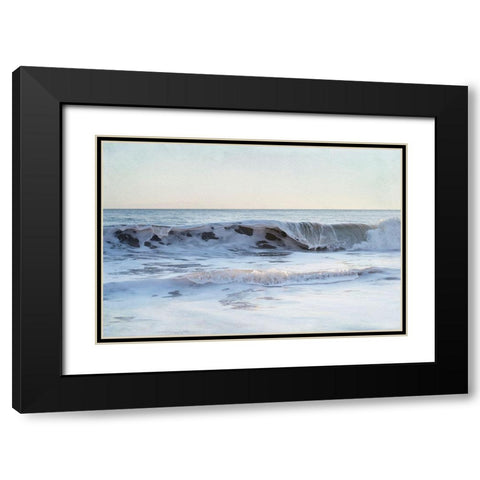 Coastal Evening III Black Modern Wood Framed Art Print with Double Matting by Urquhart, Elizabeth