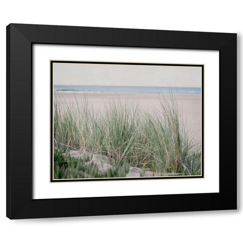 Steps To The Beach IV Black Modern Wood Framed Art Print with Double Matting by Urquhart, Elizabeth