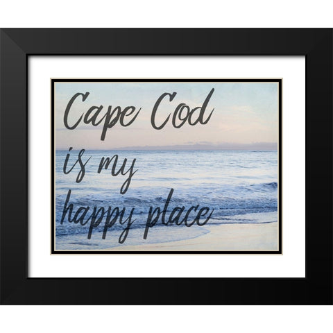 Cape Happiness Black Modern Wood Framed Art Print with Double Matting by Urquhart, Elizabeth