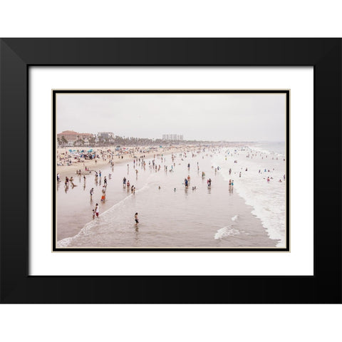 Low Tide 2 Black Modern Wood Framed Art Print with Double Matting by Urquhart, Elizabeth