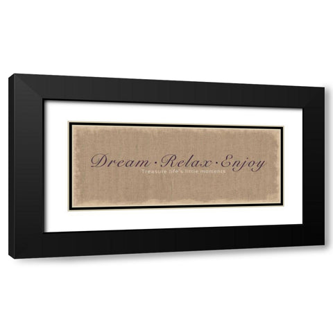 Treasure Lifes Little Moments Black Modern Wood Framed Art Print with Double Matting by Gibbons, Lauren