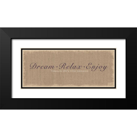 Treasure Lifes Little Moments Black Modern Wood Framed Art Print with Double Matting by Gibbons, Lauren