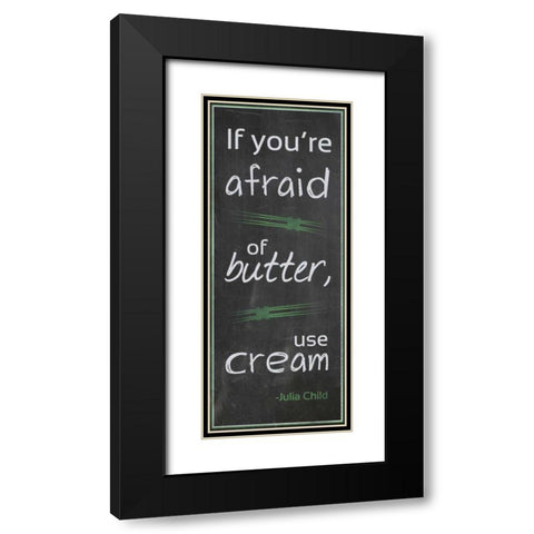 Use Cream Black Modern Wood Framed Art Print with Double Matting by Gibbons, Lauren
