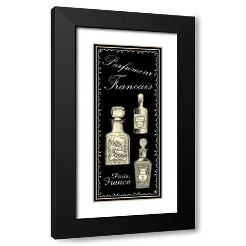 Perfume 2 Black Modern Wood Framed Art Print with Double Matting by Gibbons, Lauren