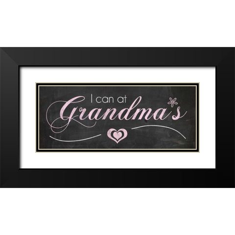 Can At Grandma Black Modern Wood Framed Art Print with Double Matting by Gibbons, Lauren