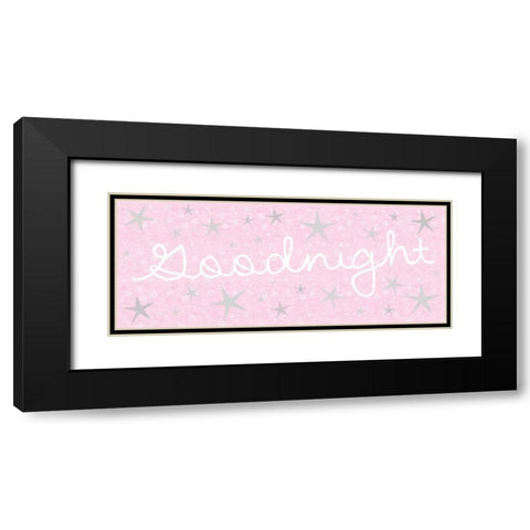 Goodnight Black Modern Wood Framed Art Print with Double Matting by Gibbons, Lauren
