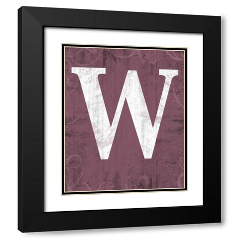 Wine 1 Black Modern Wood Framed Art Print with Double Matting by Gibbons, Lauren