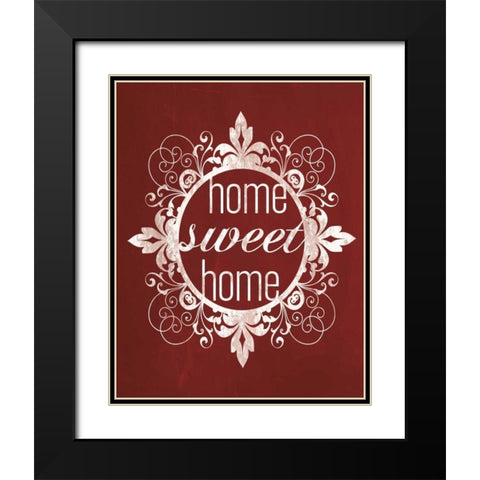 Red Chalk Home Black Modern Wood Framed Art Print with Double Matting by Gibbons, Lauren