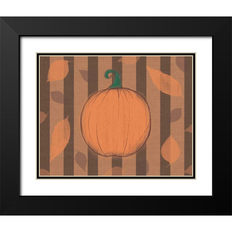 Fall Black Modern Wood Framed Art Print with Double Matting by Gibbons, Lauren