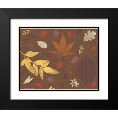 Fall 2 Black Modern Wood Framed Art Print with Double Matting by Gibbons, Lauren