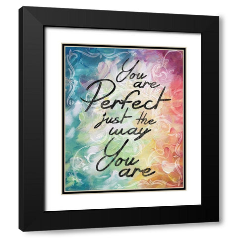 Perfect Black Modern Wood Framed Art Print with Double Matting by Gibbons, Lauren