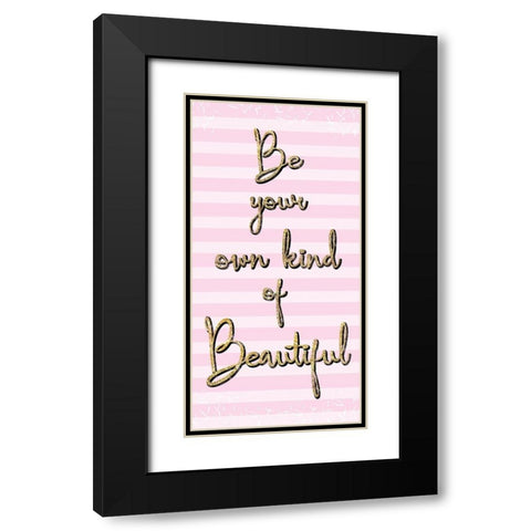 Glamour Beautiful Black Modern Wood Framed Art Print with Double Matting by Gibbons, Lauren