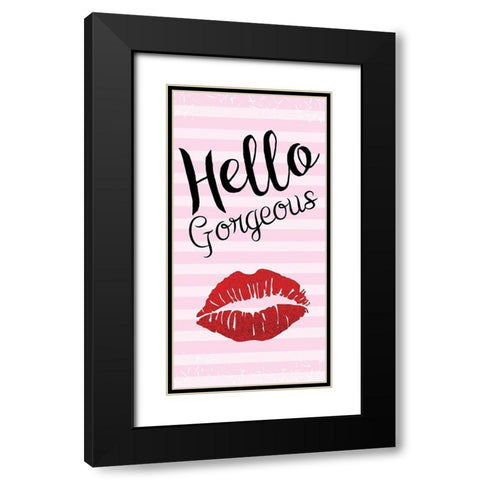 Glamour Gorgeous Black Modern Wood Framed Art Print with Double Matting by Gibbons, Lauren