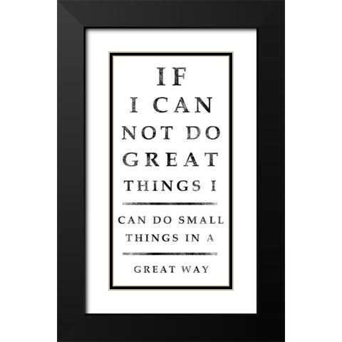 Industrial Great Black Modern Wood Framed Art Print with Double Matting by Gibbons, Lauren