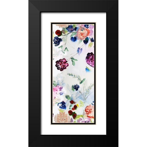 Romance 2 Black Modern Wood Framed Art Print with Double Matting by Daisy D