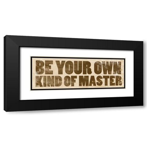 Dog Quotes Black Modern Wood Framed Art Print with Double Matting by Grey, Jace