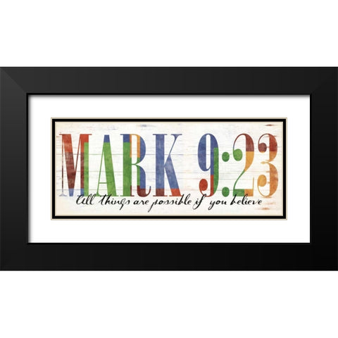 All Things Black Modern Wood Framed Art Print with Double Matting by Grey, Jace