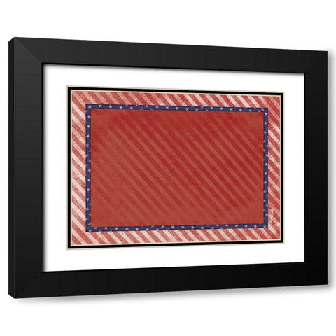 USA 2 Black Modern Wood Framed Art Print with Double Matting by Grey, Jace