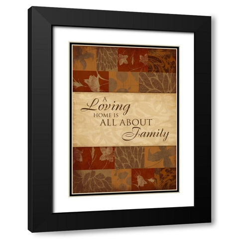 Inspirational C2 Black Modern Wood Framed Art Print with Double Matting by Grey, Jace