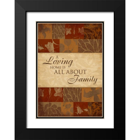 Inspirational C2 Black Modern Wood Framed Art Print with Double Matting by Grey, Jace