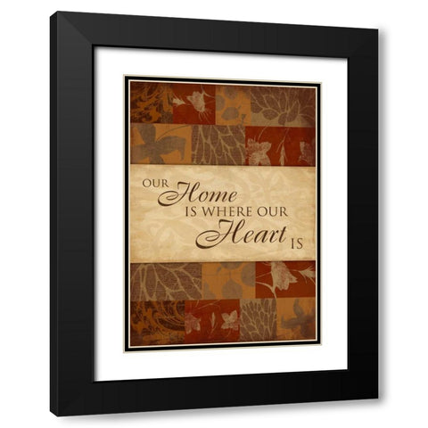Inspirational D2 Black Modern Wood Framed Art Print with Double Matting by Grey, Jace