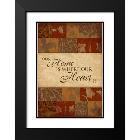Inspirational D2 Black Modern Wood Framed Art Print with Double Matting by Grey, Jace