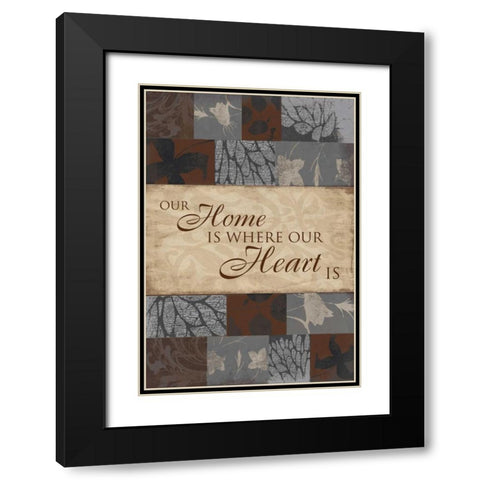 Inspirational D3 Black Modern Wood Framed Art Print with Double Matting by Grey, Jace