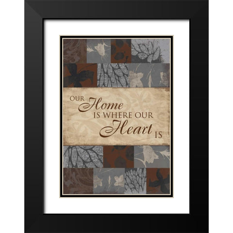 Inspirational D3 Black Modern Wood Framed Art Print with Double Matting by Grey, Jace