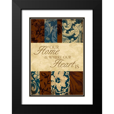 Inspirational A2 Black Modern Wood Framed Art Print with Double Matting by Grey, Jace
