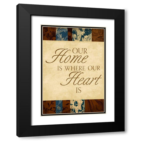 Inspirational A Black Modern Wood Framed Art Print with Double Matting by Grey, Jace