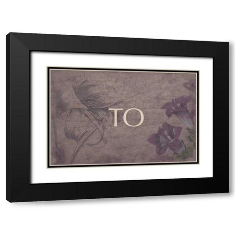 to Black Modern Wood Framed Art Print with Double Matting by Grey, Jace