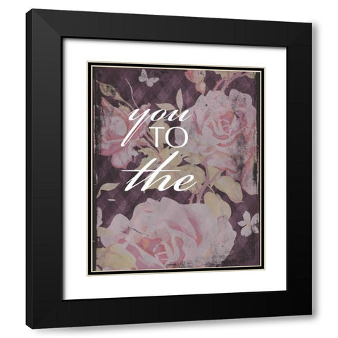 the Black Modern Wood Framed Art Print with Double Matting by Grey, Jace