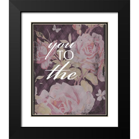 the Black Modern Wood Framed Art Print with Double Matting by Grey, Jace