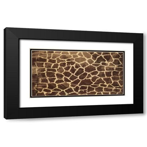 Animal Print 3 Black Modern Wood Framed Art Print with Double Matting by Grey, Jace
