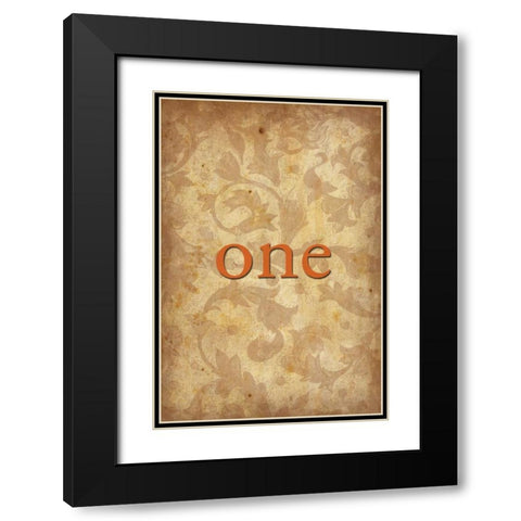 one Black Modern Wood Framed Art Print with Double Matting by Grey, Jace