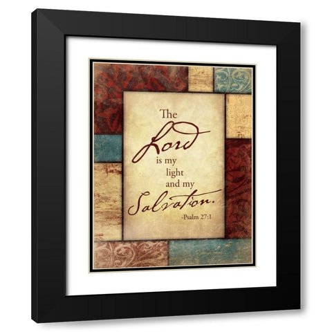 Spice Lord Black Modern Wood Framed Art Print with Double Matting by Grey, Jace