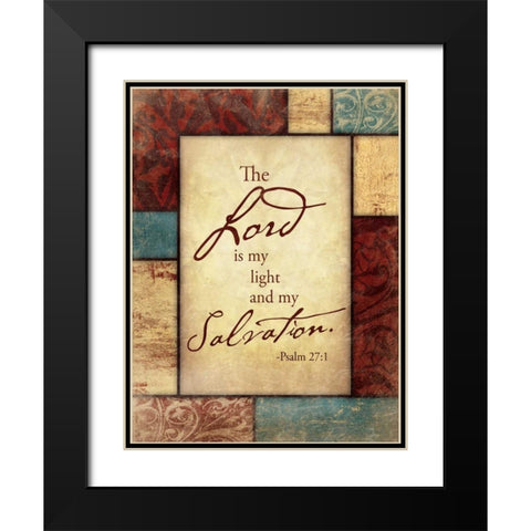 Spice Lord Black Modern Wood Framed Art Print with Double Matting by Grey, Jace